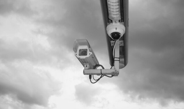 sweden, stockholm, camera, cctv, wireless, surveillance, security, cam, nature, hardware, black and white, sky, clouds, gray sky, gray clouds, gray camera, gray security