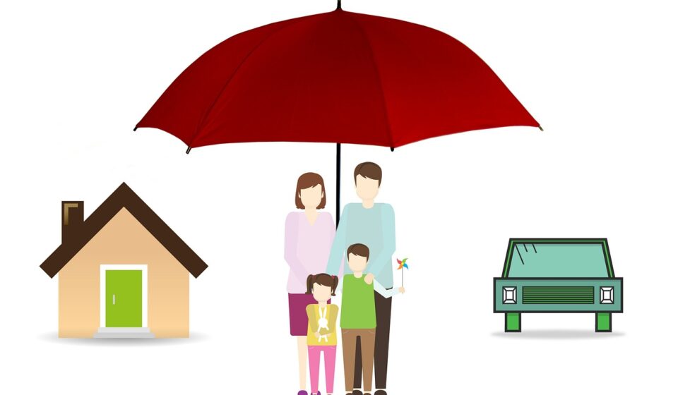 insurance, family, umbrella, house, home, car, life, safety, protection, children, parents, protect, car wallpapers, policy, concept